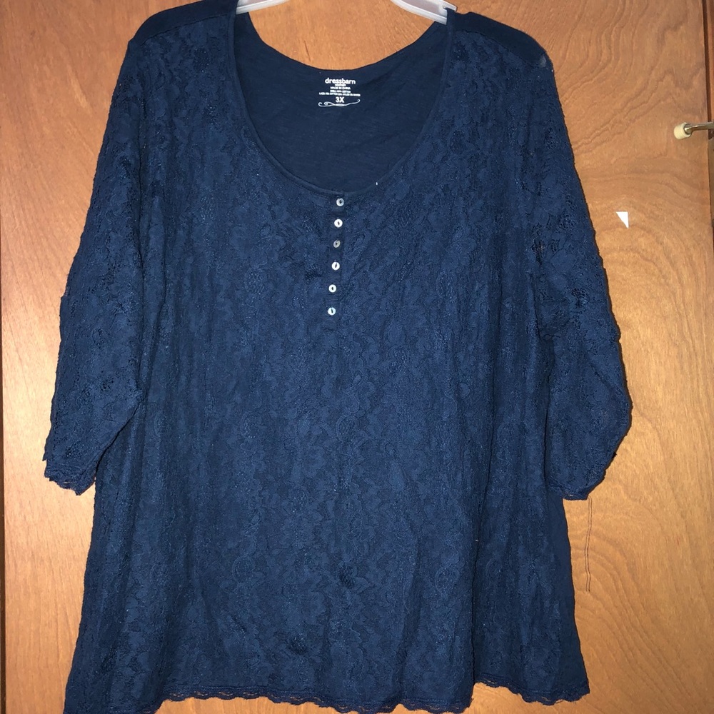 3/4 sleeve Lace Blouse
